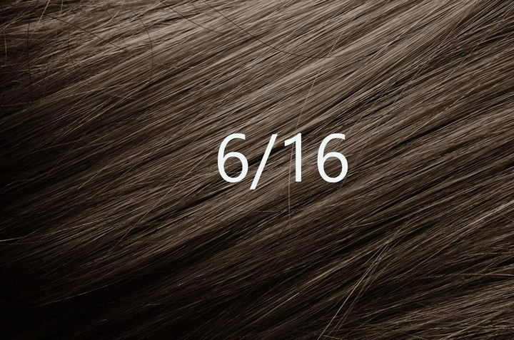 Стійка крем-фарба для волосся DeMira Professional Kassia 6/16 Темно-русий попелясто-фіолетовий 90 мл - Зображення 4