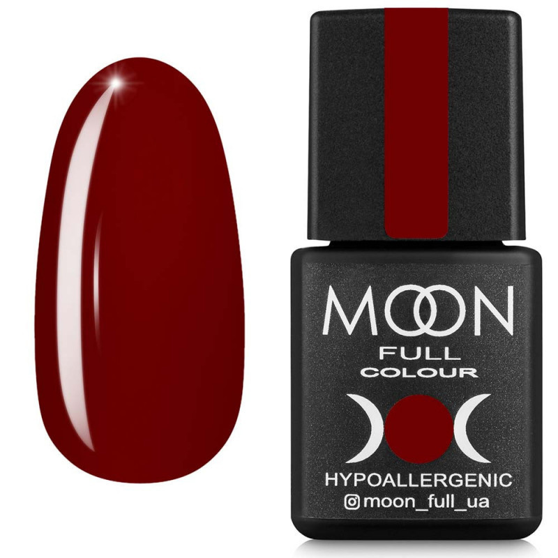 Гель лак Moon Full Fashion color №237 червоно-коричневий, 8 мл.