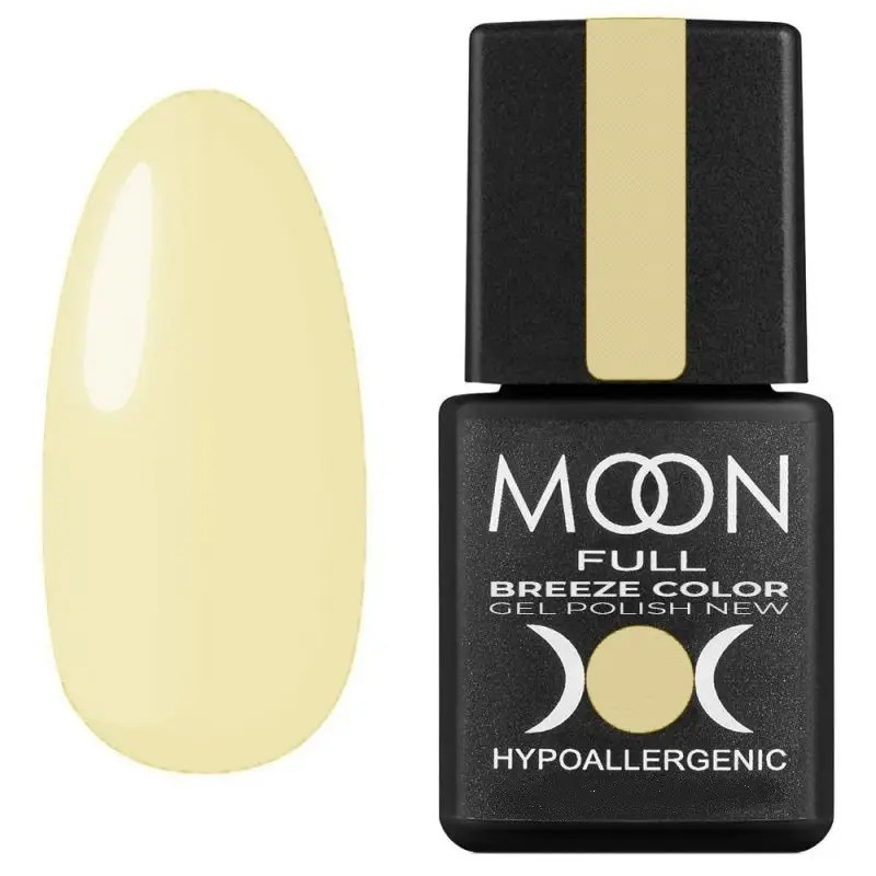 Гель лак Moon Full Breeze color №449 жовто-бежевий, 8 мл.